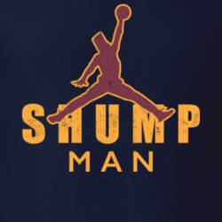 Shumpman Navy Worn Look T Shirt 21932073