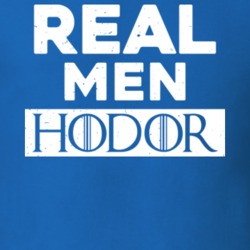 Real Men Hold The Door Hodor GoT Worn Look T Shirt 22411016