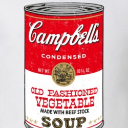 Campbell's Soup Worn Look T Shirt 22533990