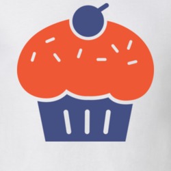 Kevin Durant OKC Cupcake Basketball T Shirt 27256326