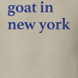 goat in new york t shirt 28046104