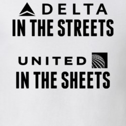 Delta In the Streets United In The Sheets White T Shirt 29727450
