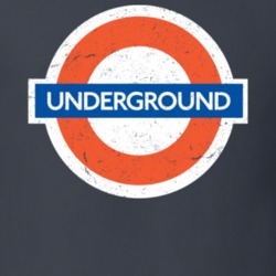 London Underground Distressed T Shirt 9548059