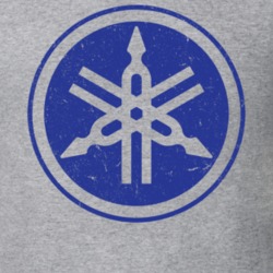 Yamaha Logo Distressed T Shirt 9548071