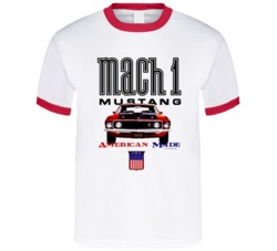 American Made 69 Mustang Mach 1 Muscle Car Classic Gift T Shirt 39015004