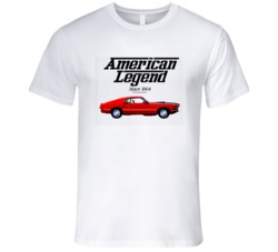 69 Mustang Mach One Red American Legend Since 1964 Premium Gift T Shirt 39026869