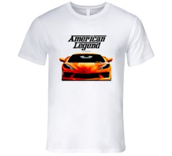 2021 C8 Vette Front American Legend Premium Gift T Shirt 39026916