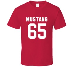 Mustang 65 Jersey Style Ponycar 1965 Gift T Shirt 39082322