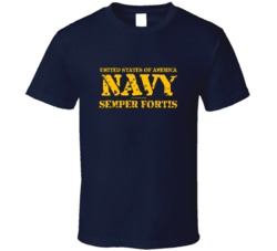 Navy Semper Fortis United States Veteran Gift T Shirt 39082945