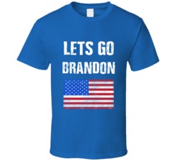Lets Go Brandon Funny Chant Biden Football Crowds Gift T Shirt 39132357