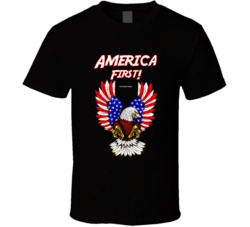 America First Screaming Eagle Patriotic Gift Usa T Shirt 39143209