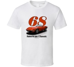 68 Vette C3 American Classic Chevy Musclecar Gift T Shirt 39160715