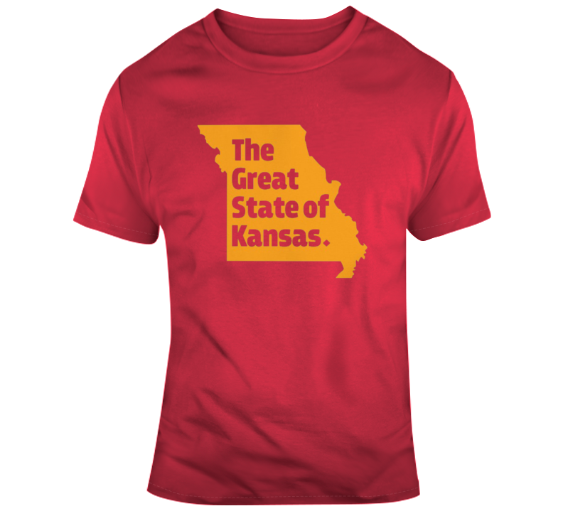 The Great State Of Kansas Trump Spoof Missouri Kansas City T Shirt The Great State Of Kansas Trump Spoof Missouri Kansas City T Shirt