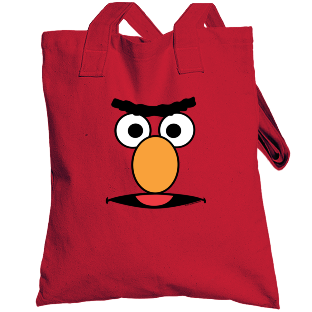 Funny Cartoon Face Like Bert Gift Cute Totebag Funny Cartoon Face Like Bert Gift Cute Totebag