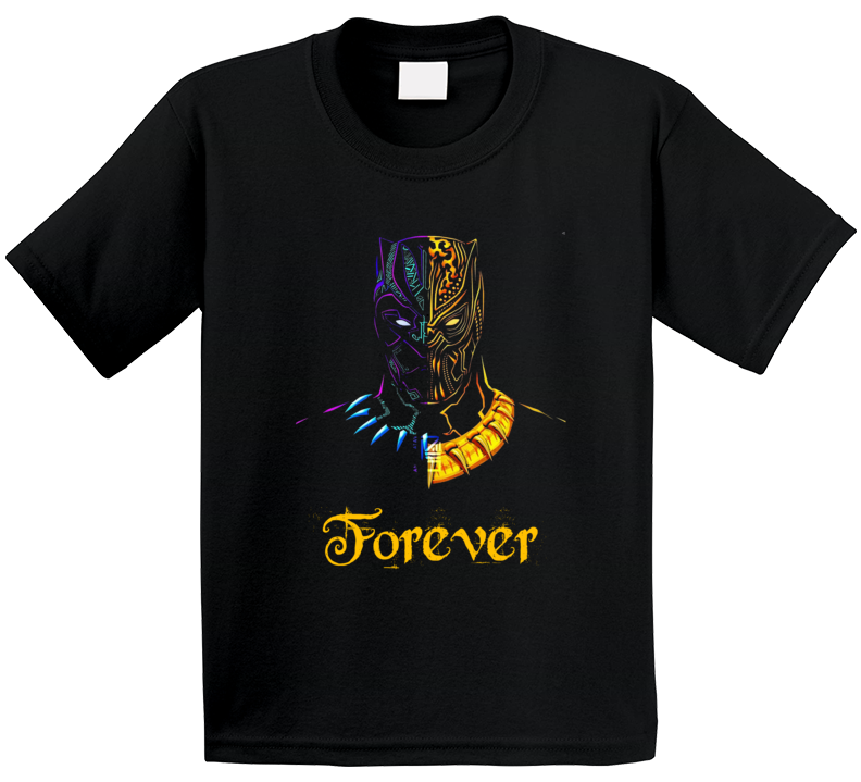 Forever Black Wakanda  Panther Pride Gift T Shirt