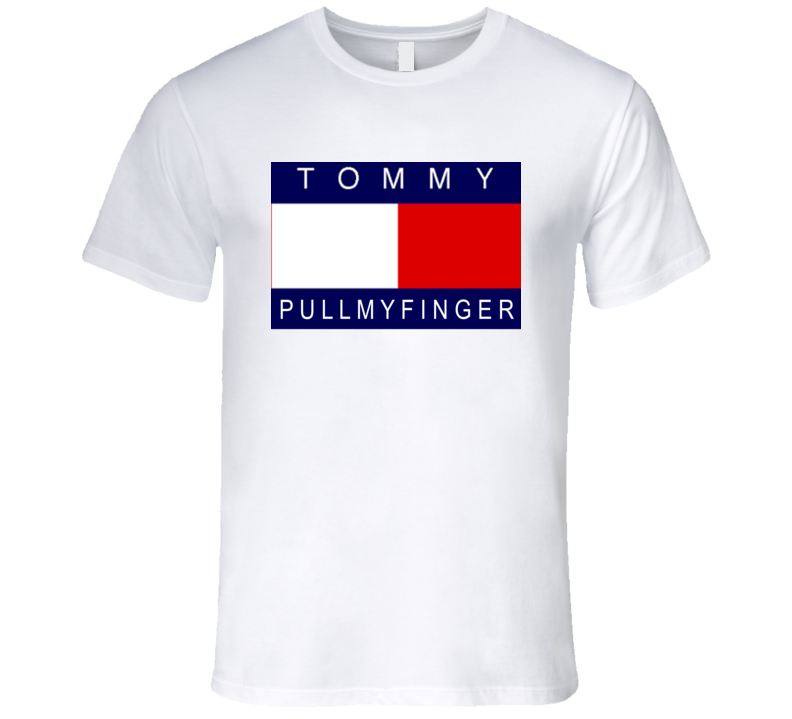 Tommy Pull My Finger Parody Satire Funny Premium Gift T Shirt