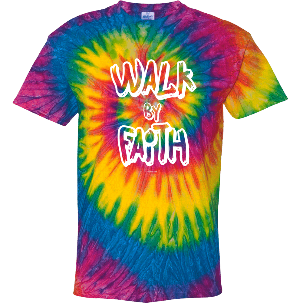 Walk By Faith Christian Tie Dye Jesus Gift Tie Dye Walk By Faith Christian Tie Dye Jesus Gift Tie Dye