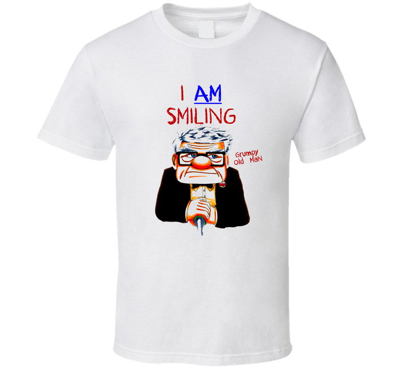 I Am Smiling Grumpy Old Man Funny Grandpa Grandfather Gift Trending T Shirt I Am Smiling Grumpy Old Man Funny Grandpa Grandfather Gift Trending T Shirt