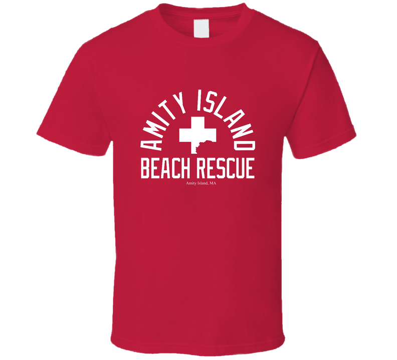 Amity Island Beach Rescue Funny Jaws Summer Vacation Gift T Shirt Amity Island Beach Rescue Funny Jaws Summer Vacation Gift T Shirt