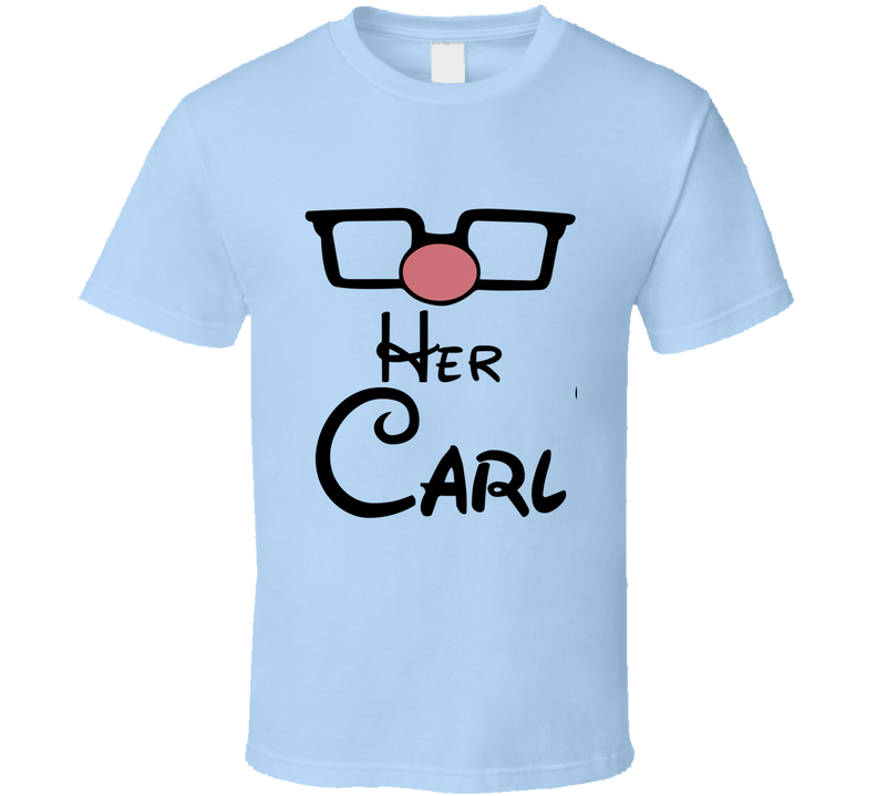Her Carl Adventure Is Up There Funny His Ellie  Husband Wife Romantic Couple Funny Gift T Shirt
