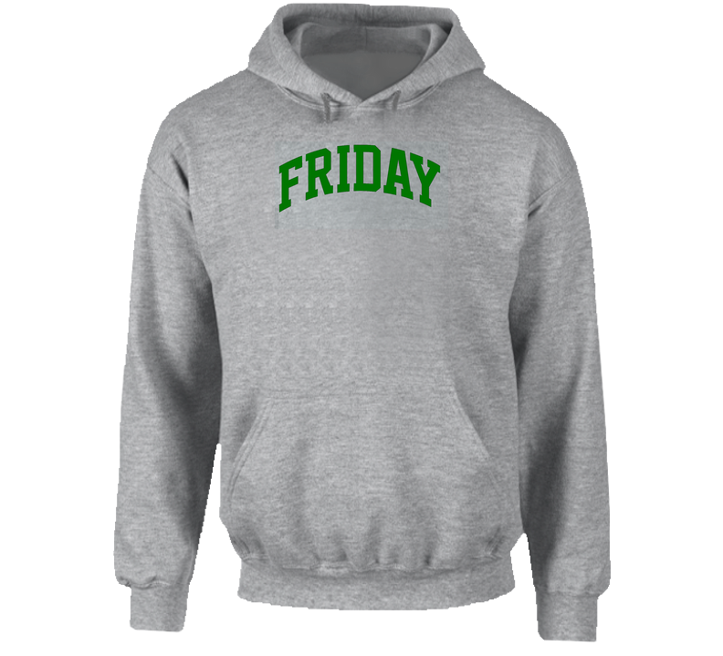 Freakier Friday Funny Friday Party Cold Springs Designs Gift Trending Hoodie