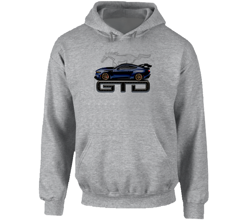 2025 Gtd Mustang Gt Daytona 815 Hp Race Car Gift Muscle Car Hoodie