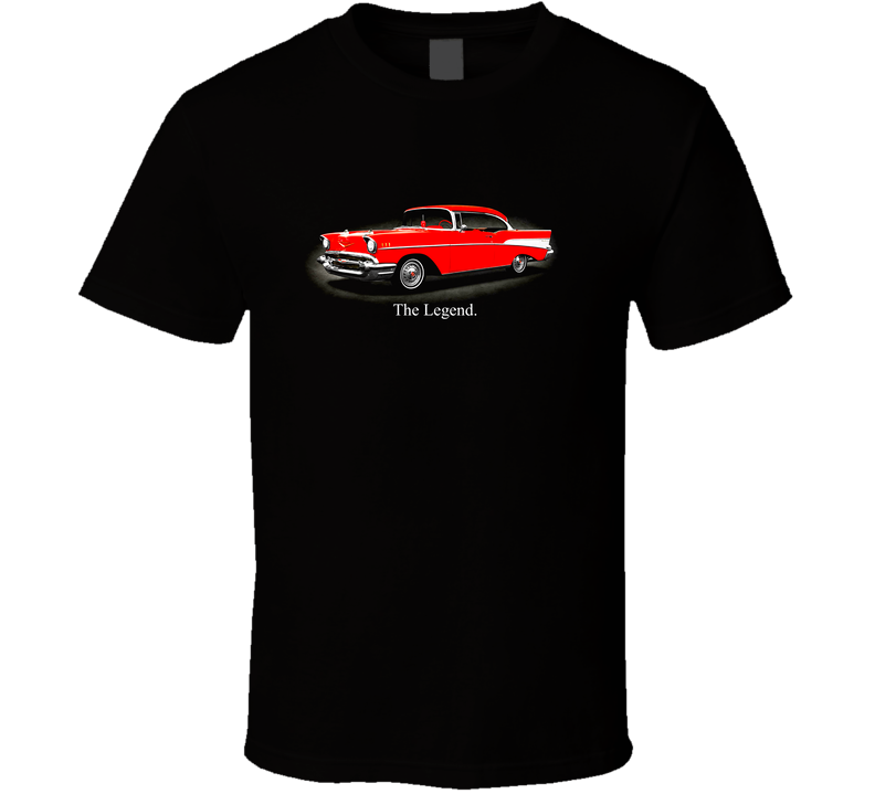 1957 Chevy 2dr Hardtop Legend Red 65tri Five Funny Muscle Classic Car Gift T Shirt 1957 Chevy 2dr Hardtop Legend Red 65tri Five Funny Muscle Classic Car Gift T Shirt