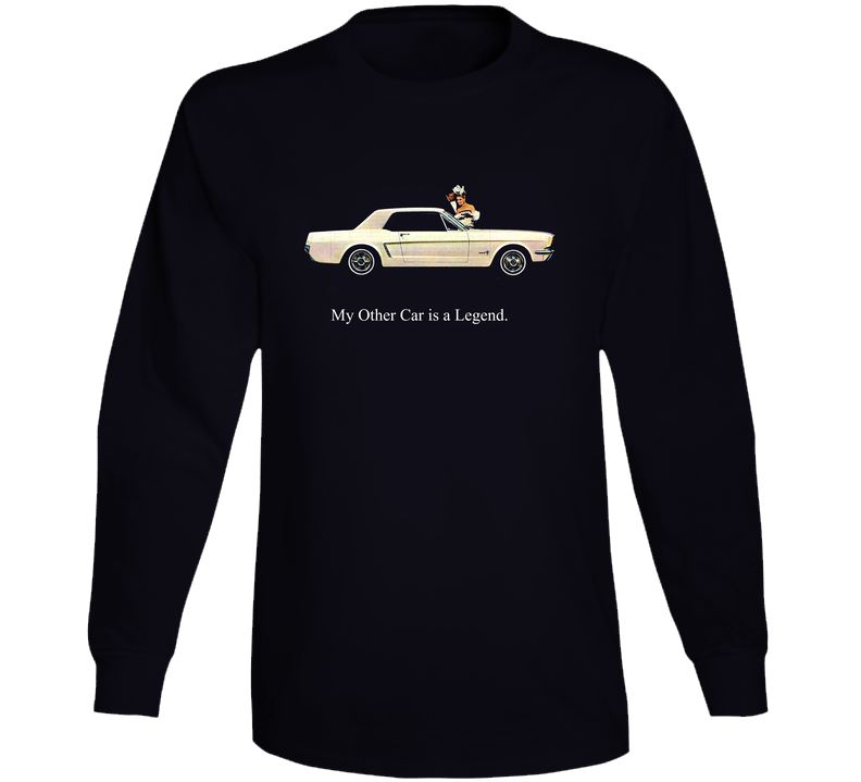 My Other Car Is A Legend Funny 64 Stang White Hardtop Classic Vintage Sport Gifts Car Long Sleeve T Shirt My Other Car Is A Legend Funny 64 Stang White Hardtop Classic Vintage Sport Gifts Car Long Sleeve T Shirt