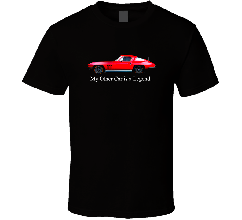 My Other Car Is A Legend Funny Red C2 63 Vette Classic Vintage Sports Car T Shirt My Other Car Is A Legend Funny Red C2 63 Vette Classic Vintage Sports Car T Shirt