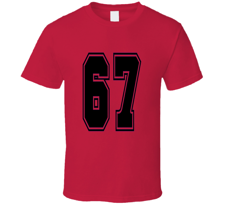 Six Seven Meme Jersey Number 67 Funny Trending Popular Gift T Shirt Six Seven Meme Jersey Number 67 Funny Trending Popular Gift T Shirt