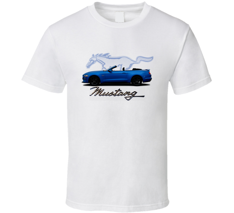 2019 Mustang GT Convertible Muscle Pony Car Gift T Shirt