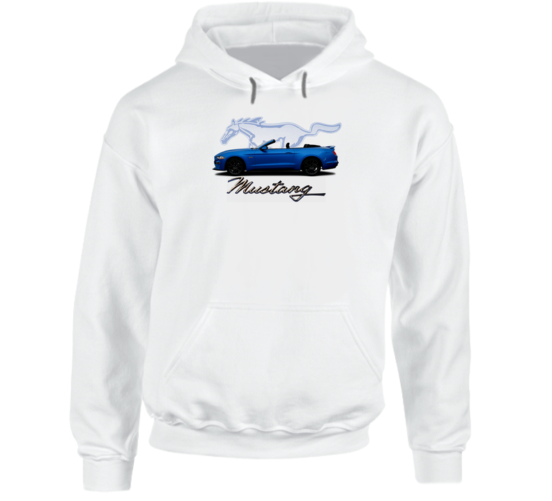 2019 Mustang Gt Convertible Muscle Pony Car Gift Hoodie