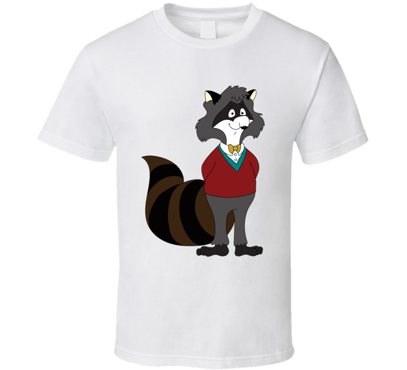 The Raccoons Old School Tv Show Retro Bert George Lisa Fan T Shirt