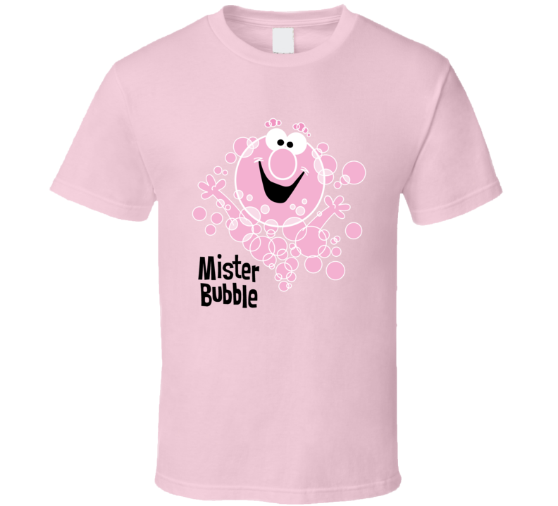 Mr Bubble Retro Brand Logo Vintage  Gift T Shirt