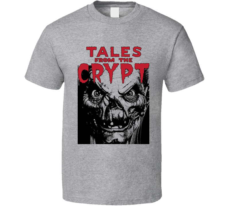 Tales From The Crypt Big Face 90s Horror Tv Show Halloween T Shirt