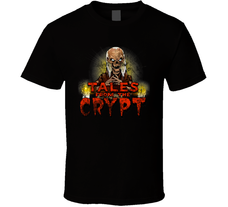 Tales From The Crypt 90s Horror Tv Show Halloween Worn Look T Shirt