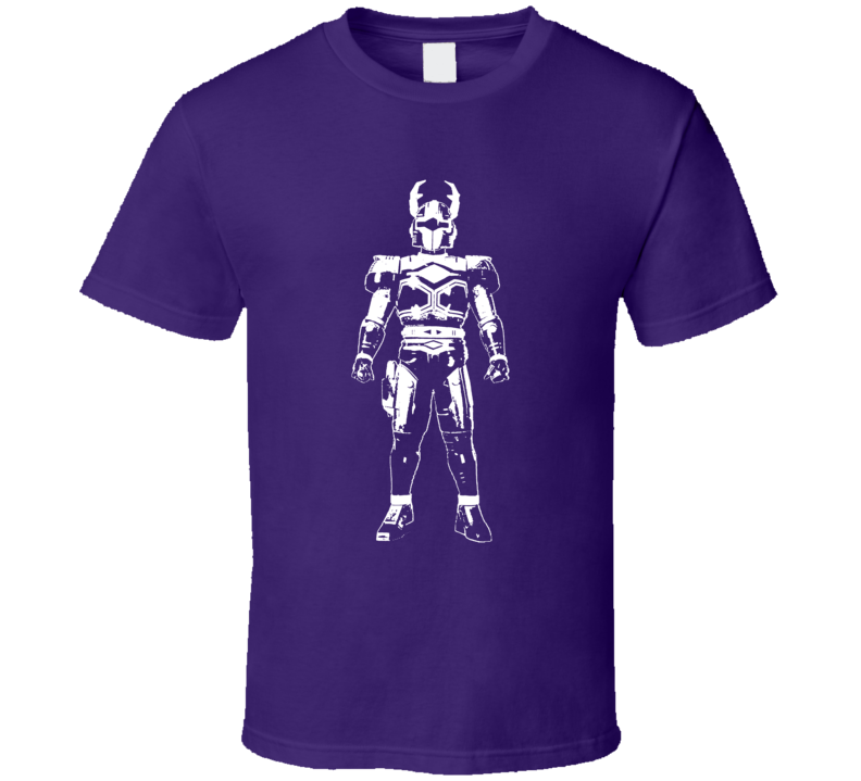 Purple Big Bad Beetleborgs Retro Tv Show T Shirt