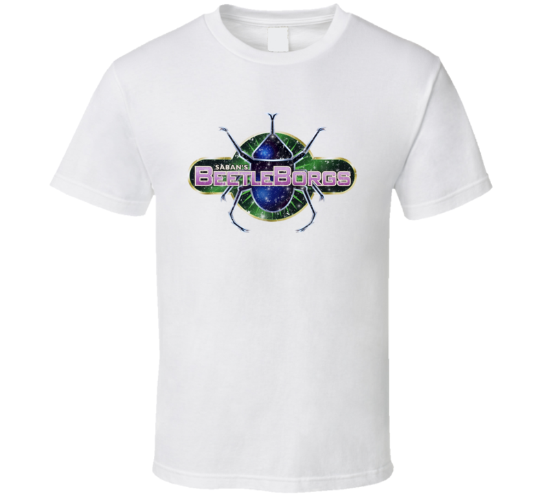 Big Bad Beetleborgs Retro Tv Show T Shirt