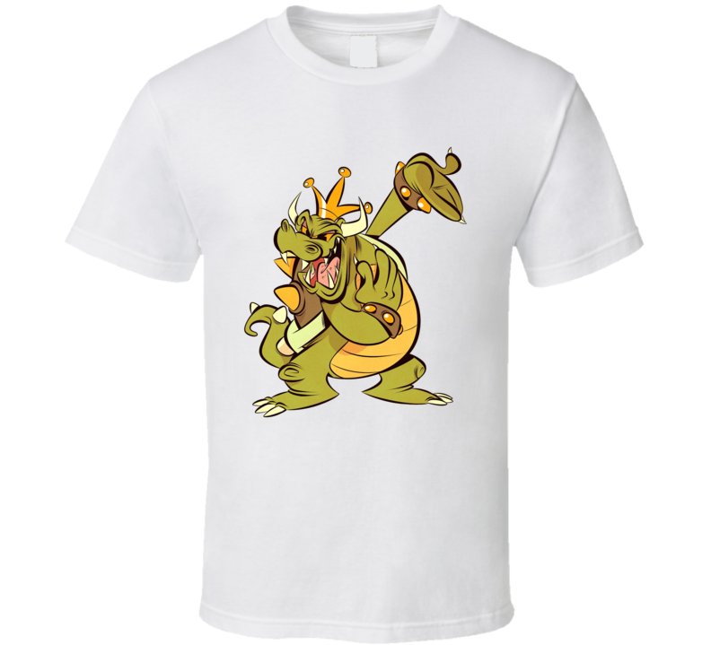 King Koopa The Super Mario Bros Show Retro 80s Tv T Shirt
