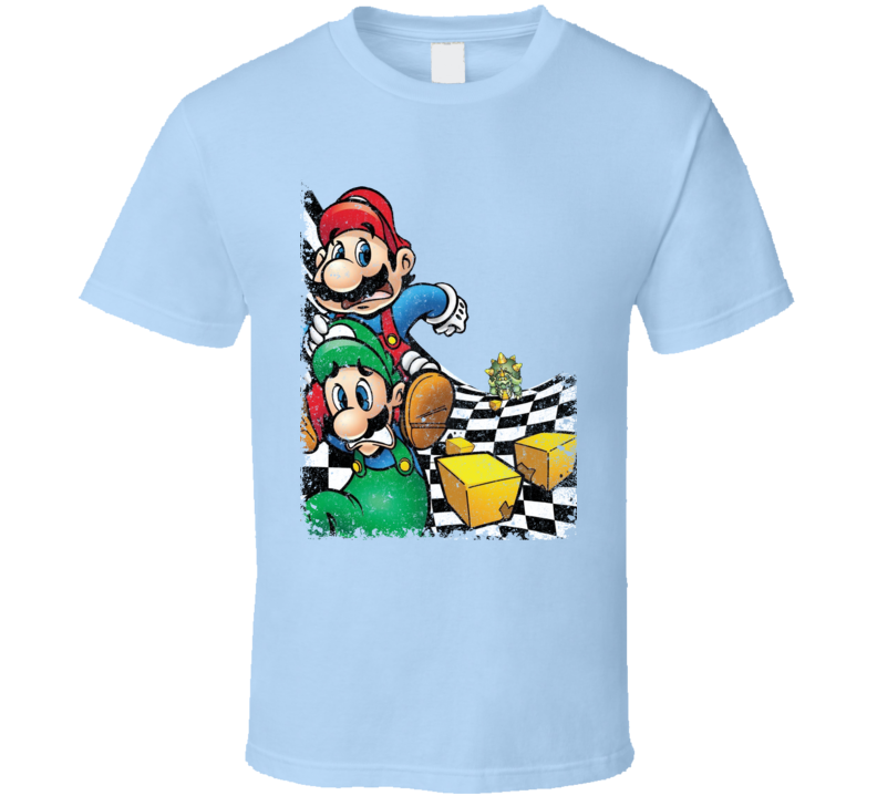 The Super Mario Bros Super Show Retro 80s Video Game Tv T Shirt