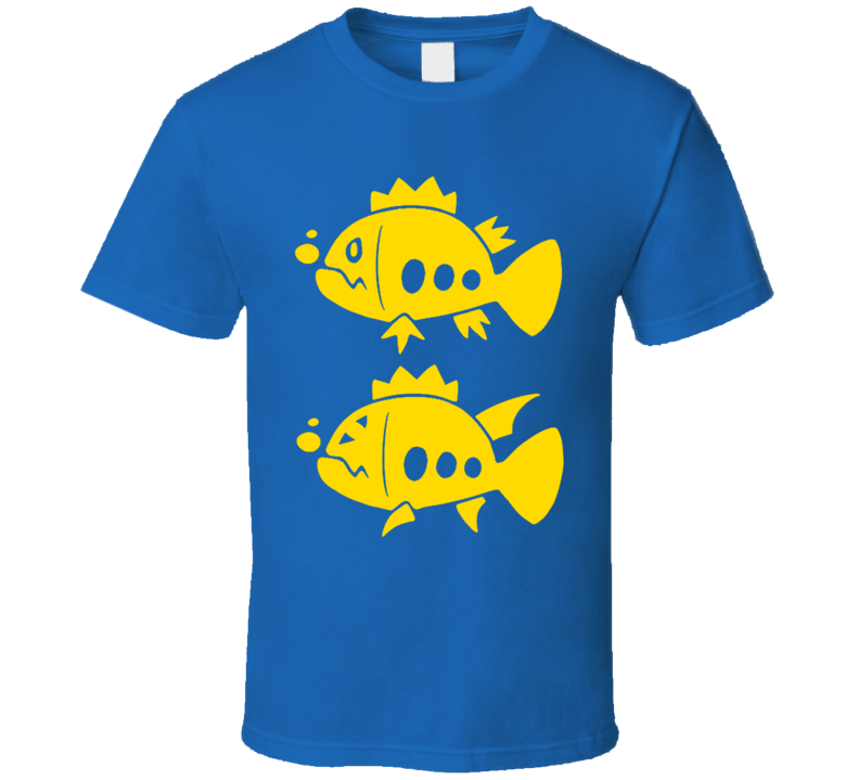 Legends Of The Hidden Temple Emblem Blue Fish Team Tv T Shirt