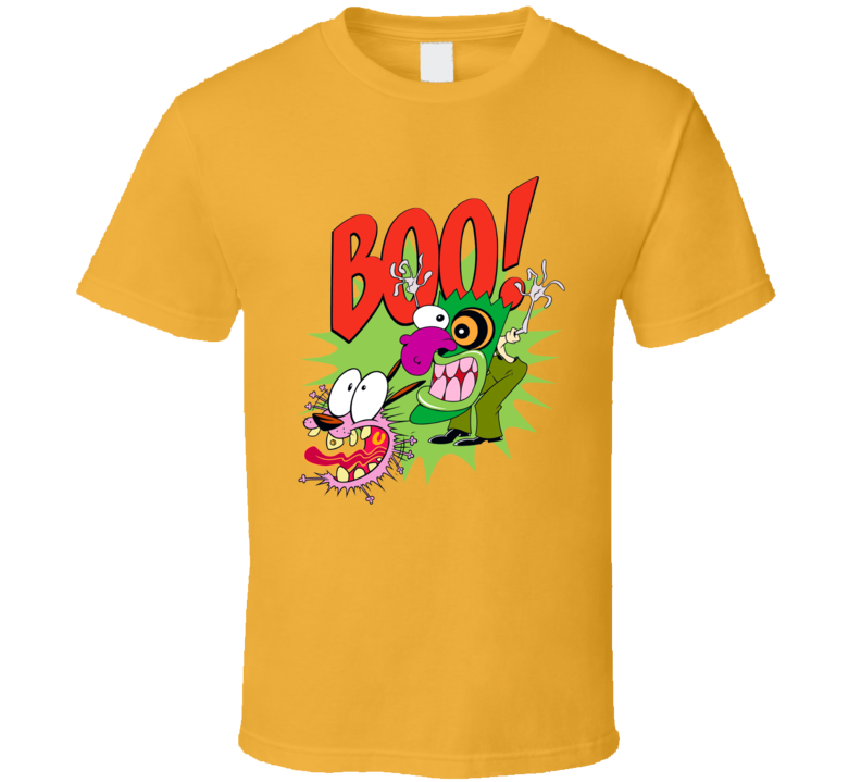 Courage The Cowardly Dog Boo Tv Show T Shirt