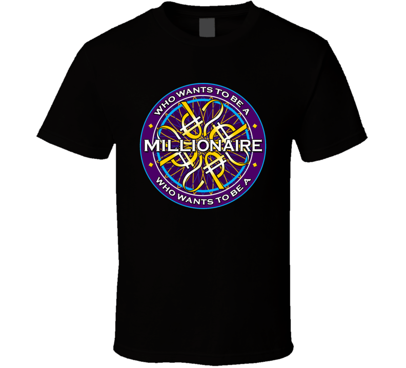 Who Wants To Be A Millionaire Game Show T Shirt