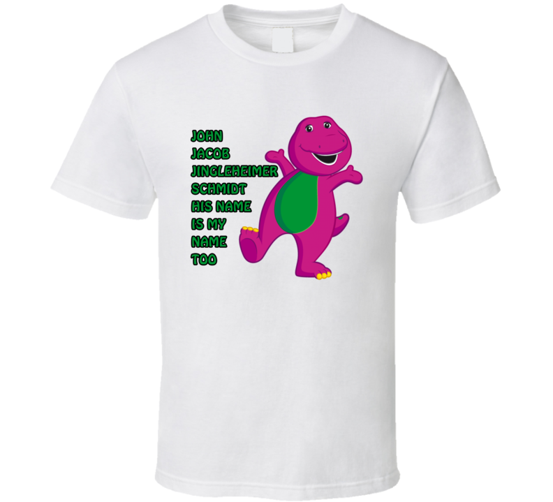 Barney And Friends John Jacob Jingleheimer Schmidt Lyrics Retro 90s An