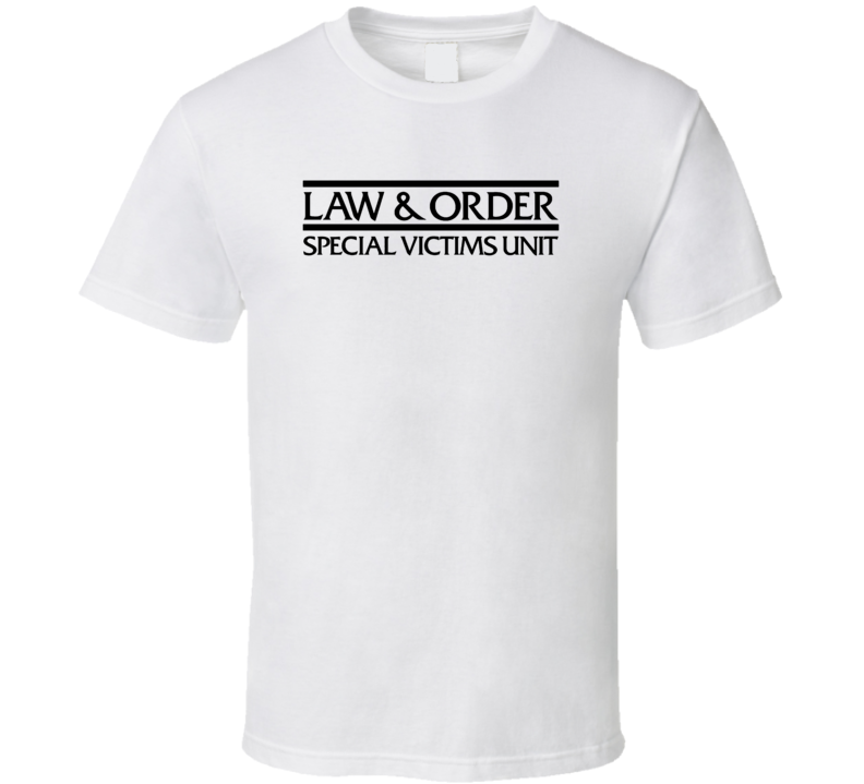 Law And Order Special Victims Unit Tv Show Fan T Shirt