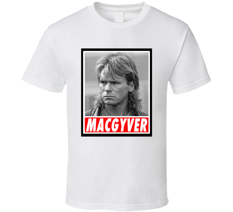 Macgyver Richard Dean Anderson 90s Retro Tv Show Fan T Shirt Macgyver Richard Dean Anderson 90s Retro Tv Show Fan T Shirt