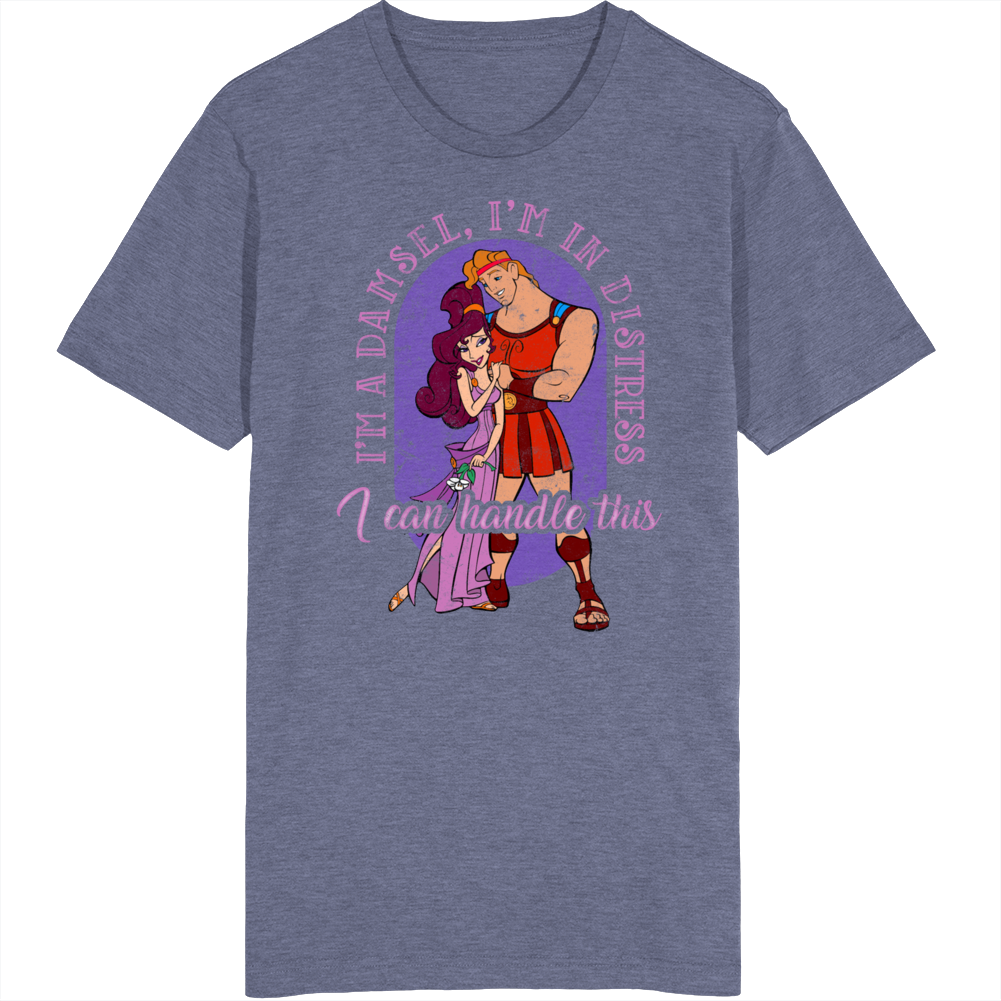 Hercules Animated Series Damsel In Distress T Shirt