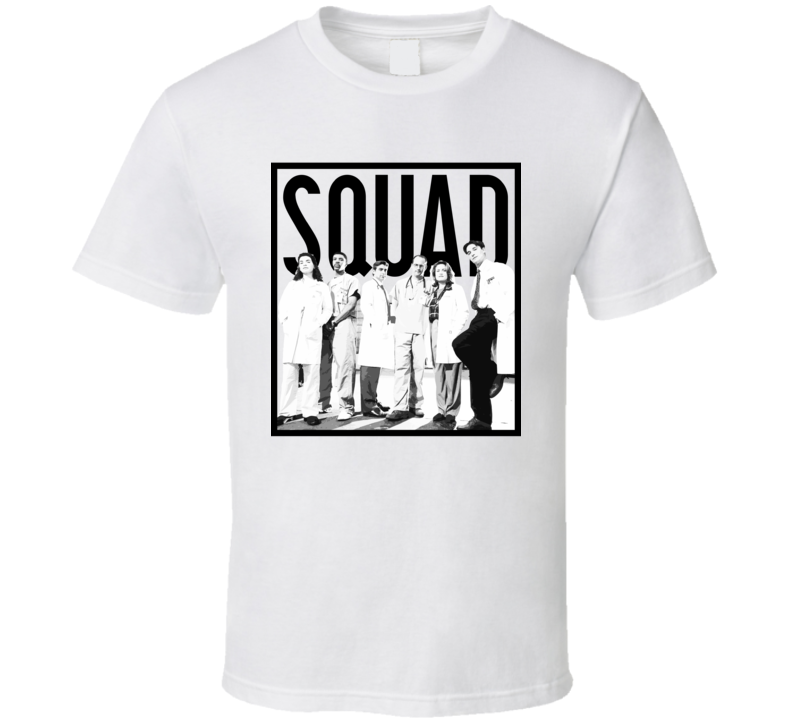 Squad Er Characters Retro Hopsital Tv Show  Fan T Shirt