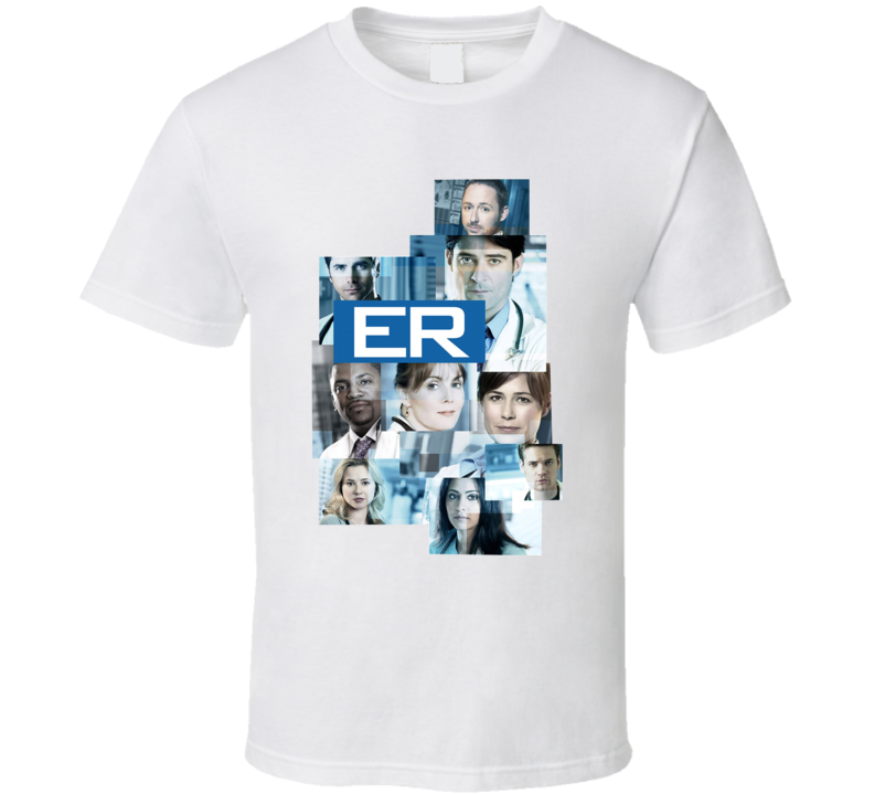 Er Retro Hopsital Tv Show  Fan T Shirt