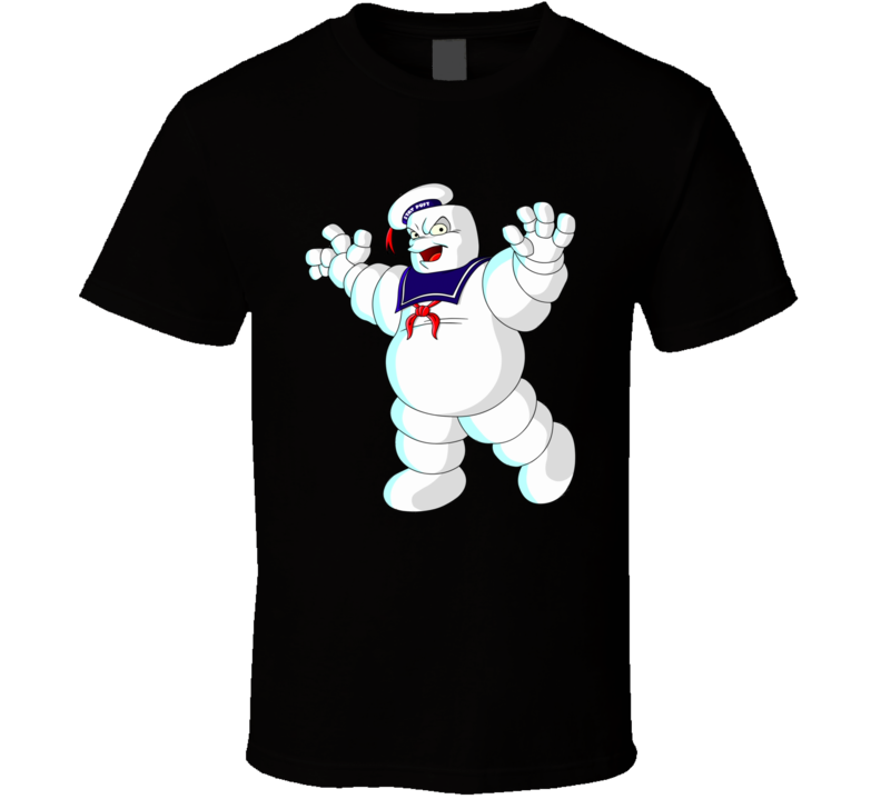 The Real Ghostbusters Marshmallow Tv Show T Shirt